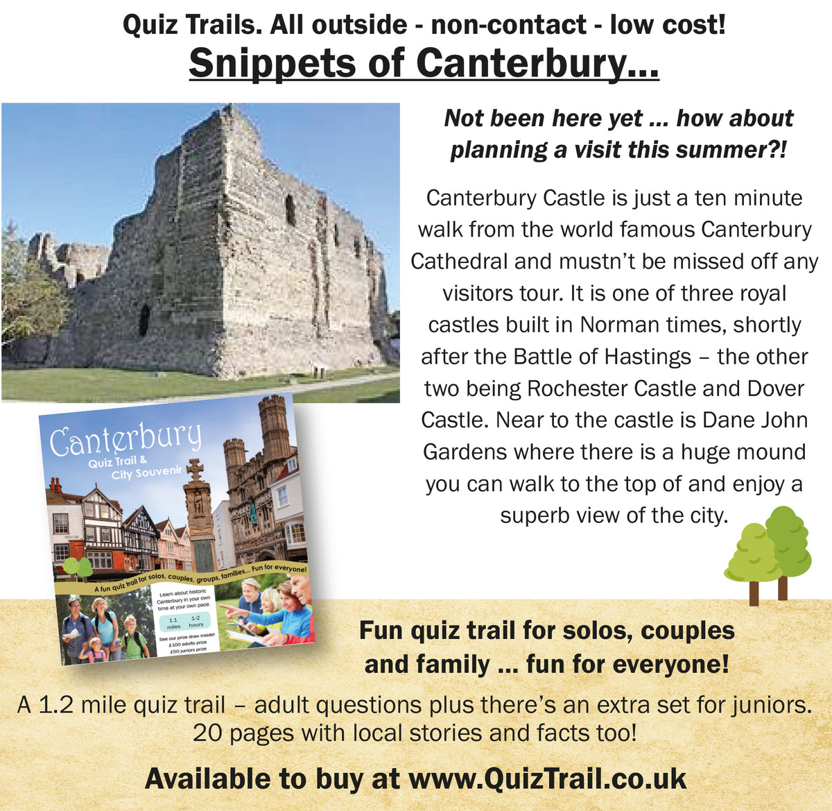Canterbury: Canterbury Castle - Quiz Trail