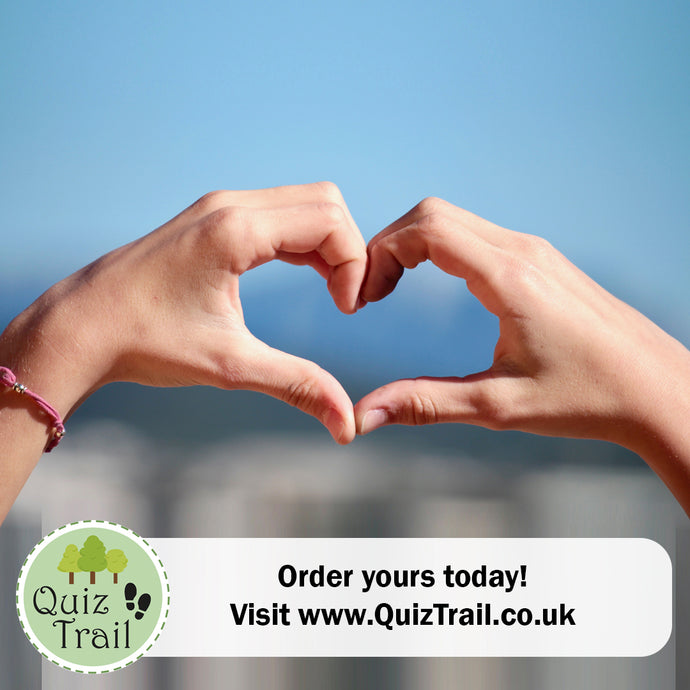 Walking is good for us all - a Quiz Trail is a great excuse to go for a walk! Fun facts!