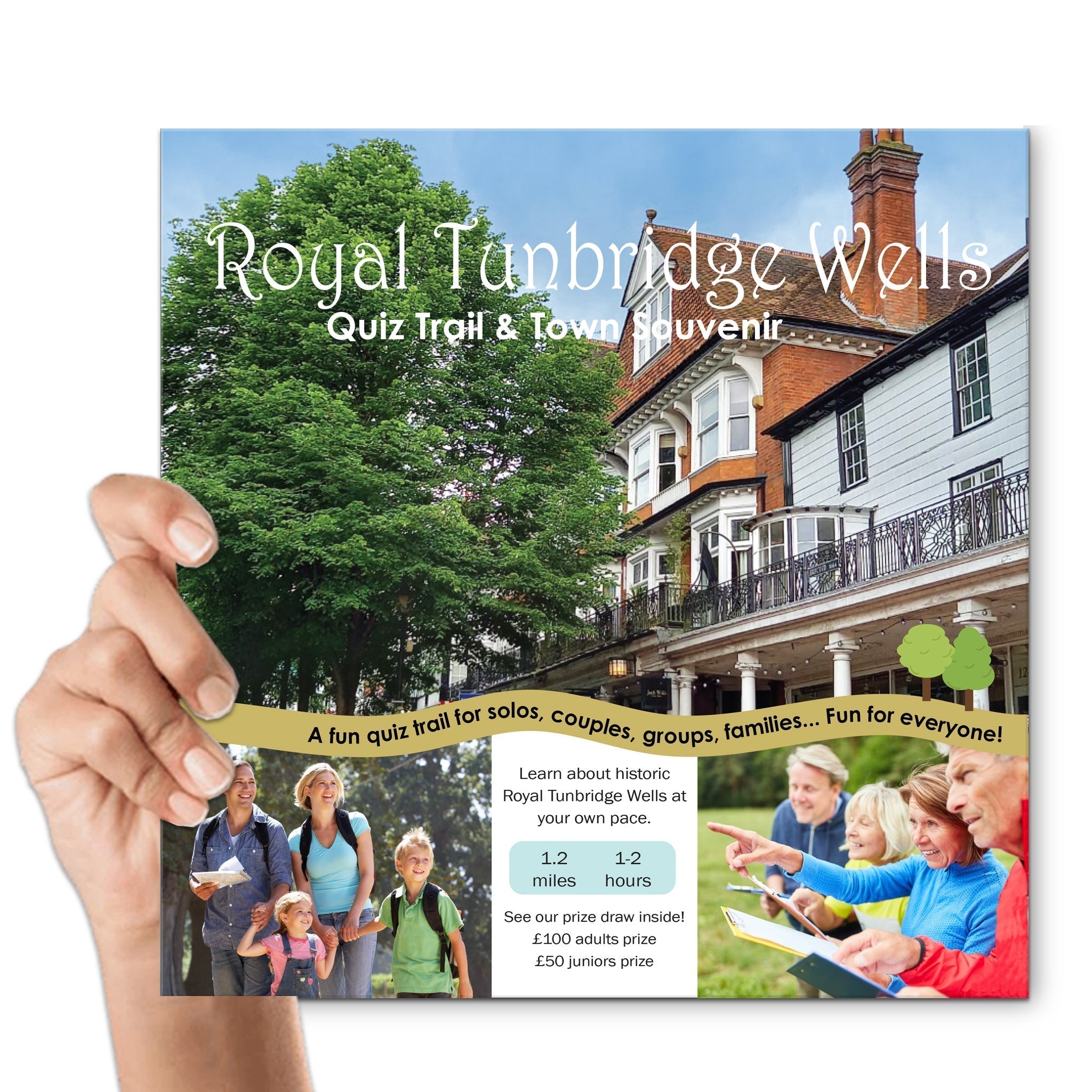 Royal Tunbridge Wells with The Time Travel Tour - Quiz Trail