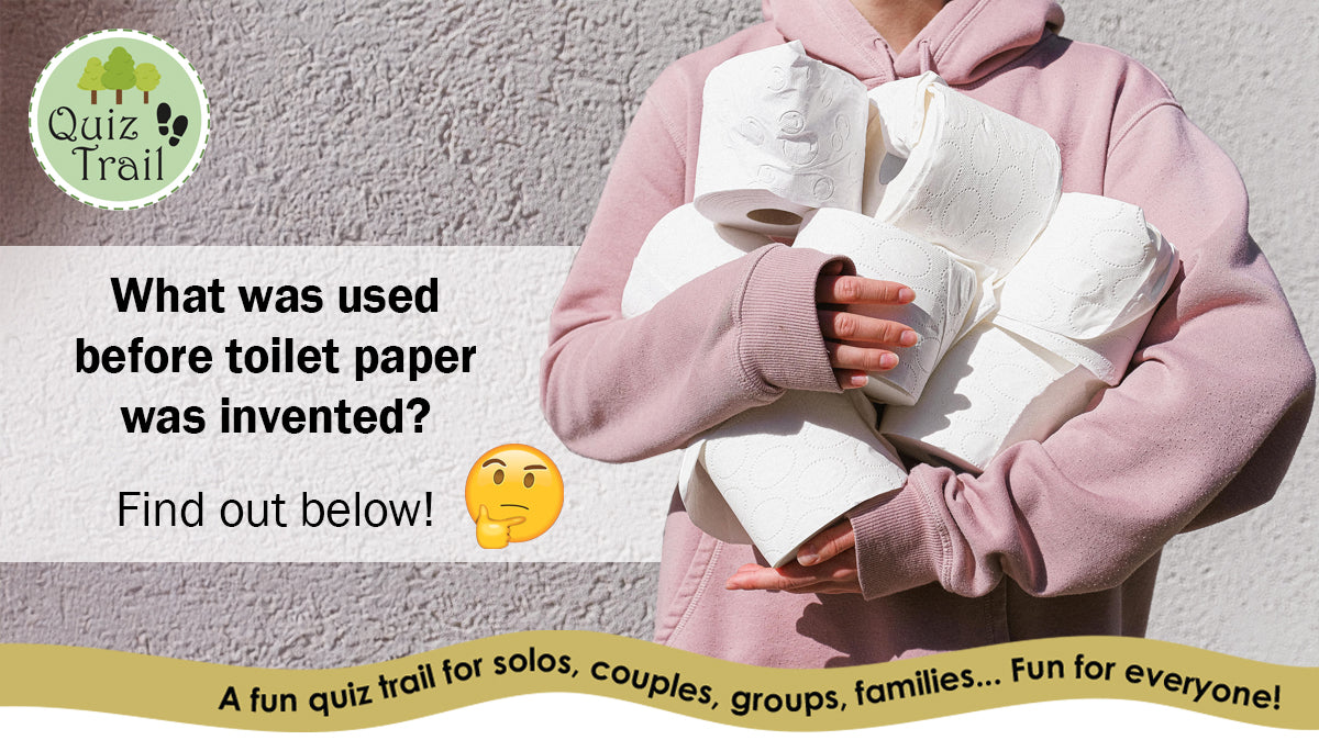 What was used before toilet paper was invented?