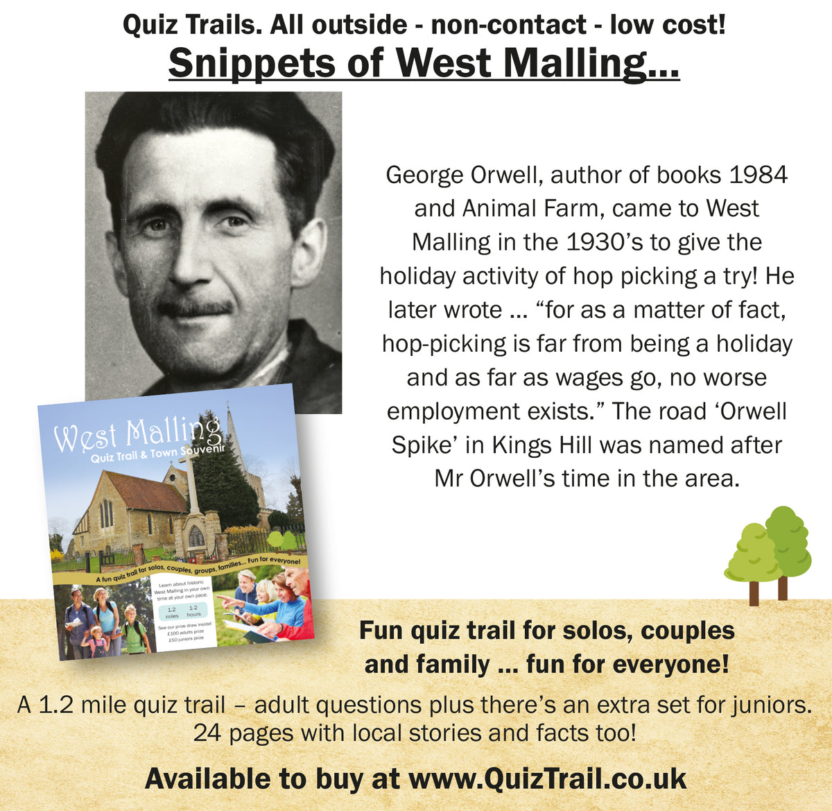 West Malling: George Orwell - Quiz Trail