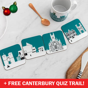 Canterbury - Set of 4 Skyline Coasters