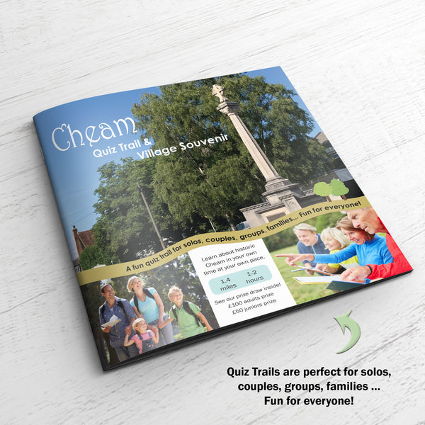 Load image into Gallery viewer, Cheam Quiz Trail Front Cover

