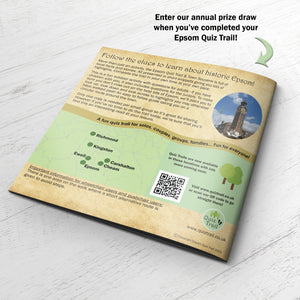 Epsom Quiz Trail Back Cover