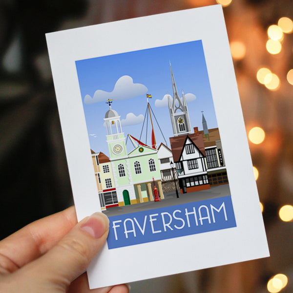 Load image into Gallery viewer, Faversham A6 Greeting Card
