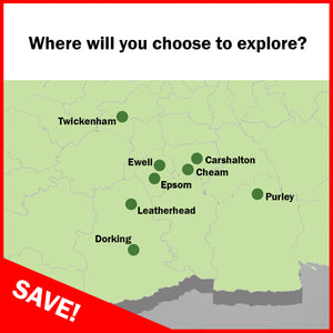 Choose any 4 Surrey Quiz Trails for ONLY £19!