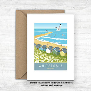 Whitstable A6 Greeting Card