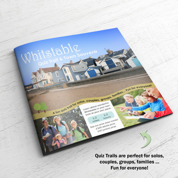Load image into Gallery viewer, Whitstable Quiz Trail Front Cover
