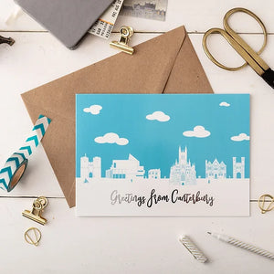 Canterbury - Day Scene Greeting Card