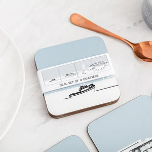 Deal - Set of 4 Skyline Coasters