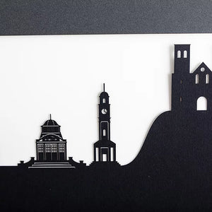 Herne Bay - Skyline Papercut Craft Print