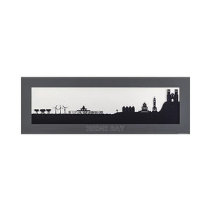 Herne Bay - Skyline Papercut Craft Print
