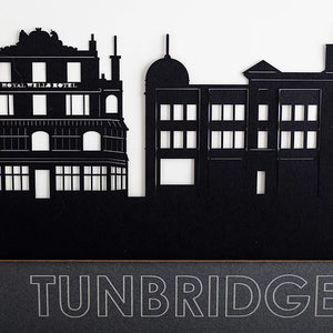 Tunbridge Wells - Skyline Papercut Craft Print