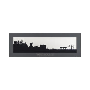 Whitstable - Skyline Papercut Craft Print