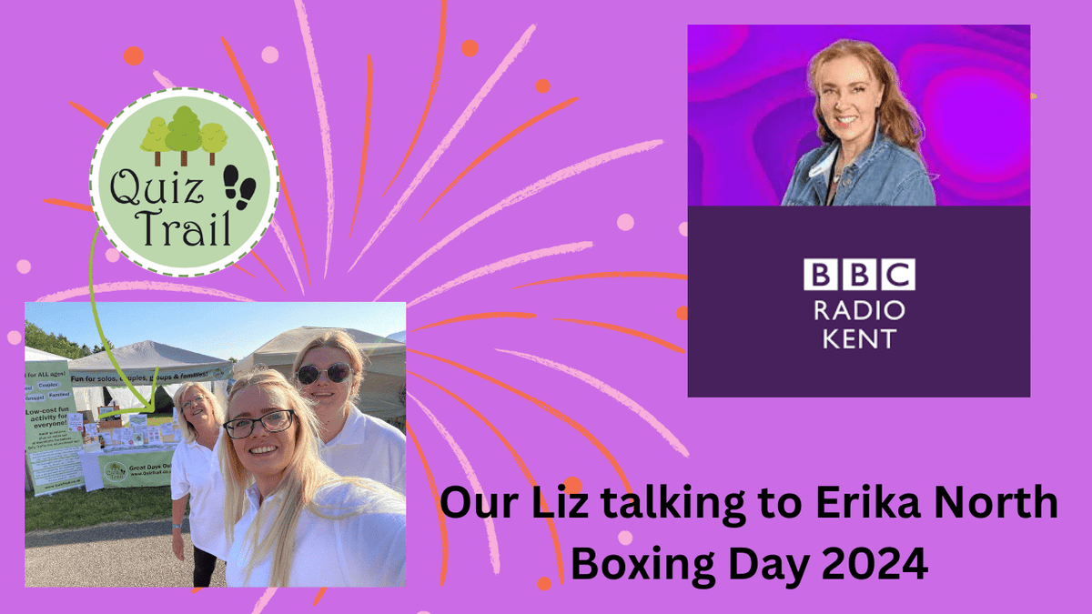 Erika North Show - BBC Radio Kent - 24.12.24 - Quiz Trail 