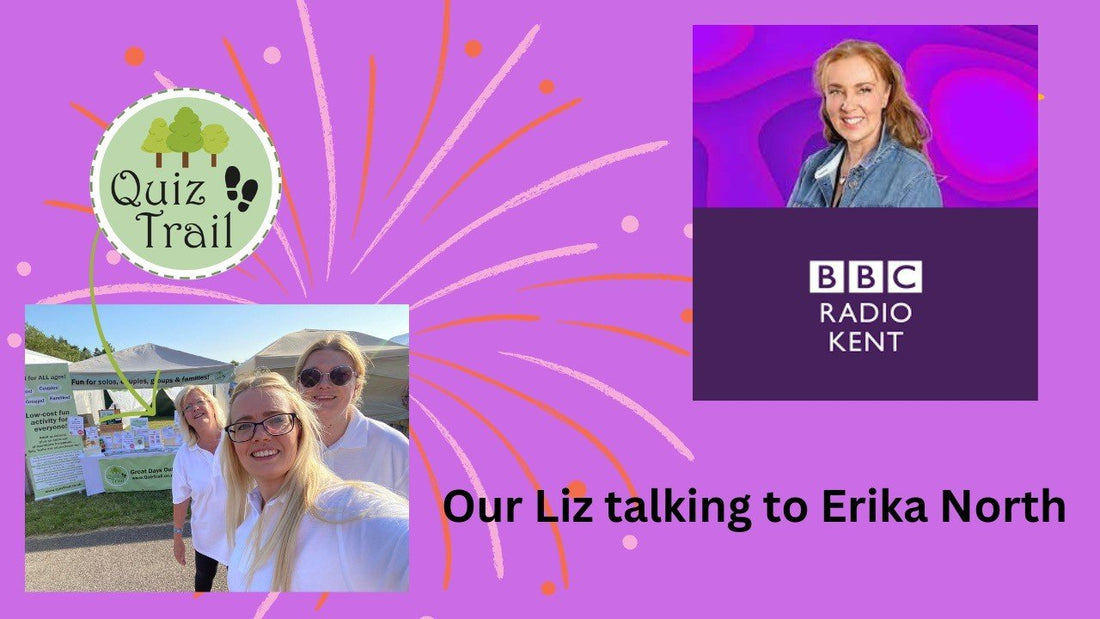 BBC Radio Kent Interview with Erika North - Quiz Trail - Quiz Trail 