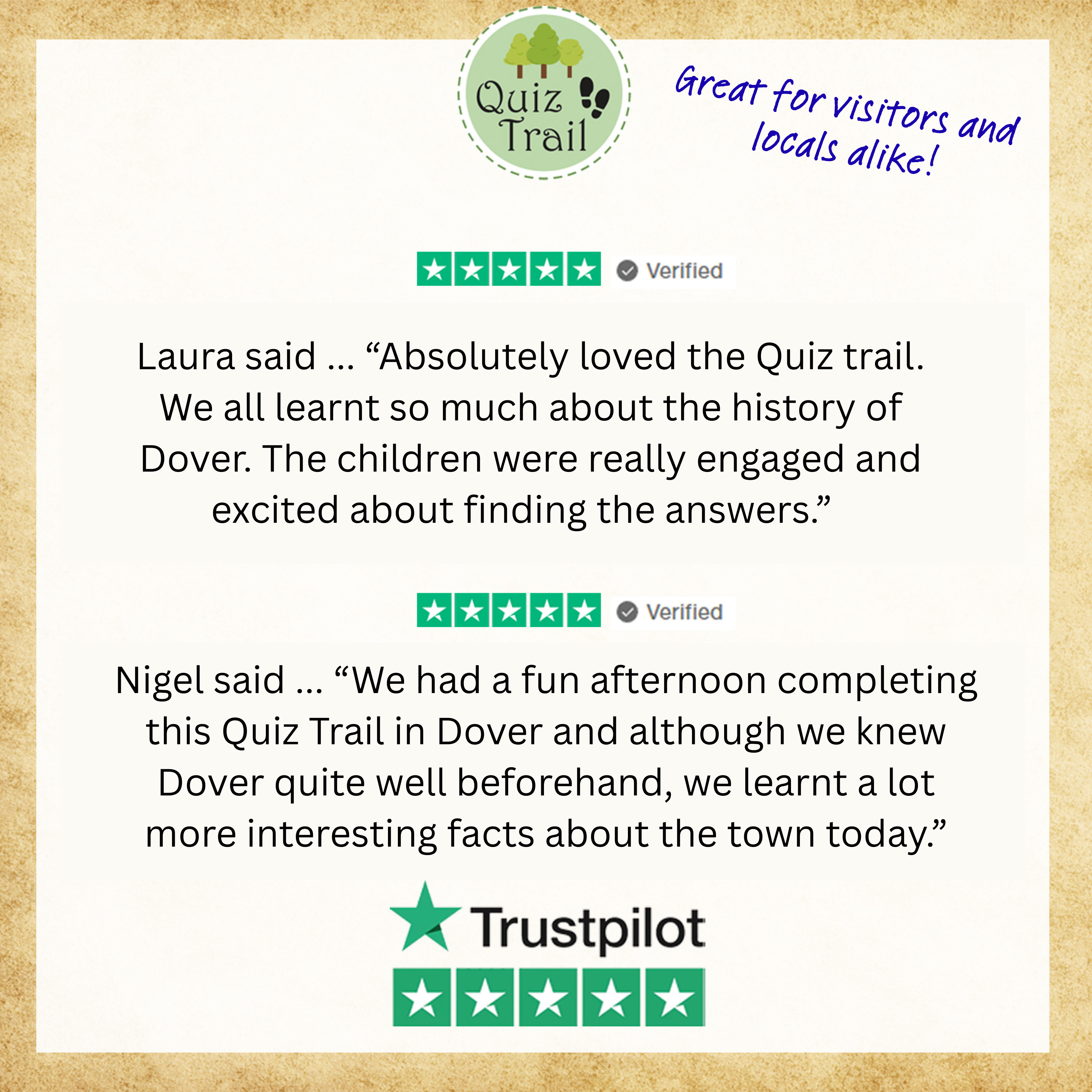 Dover Quiz Trail