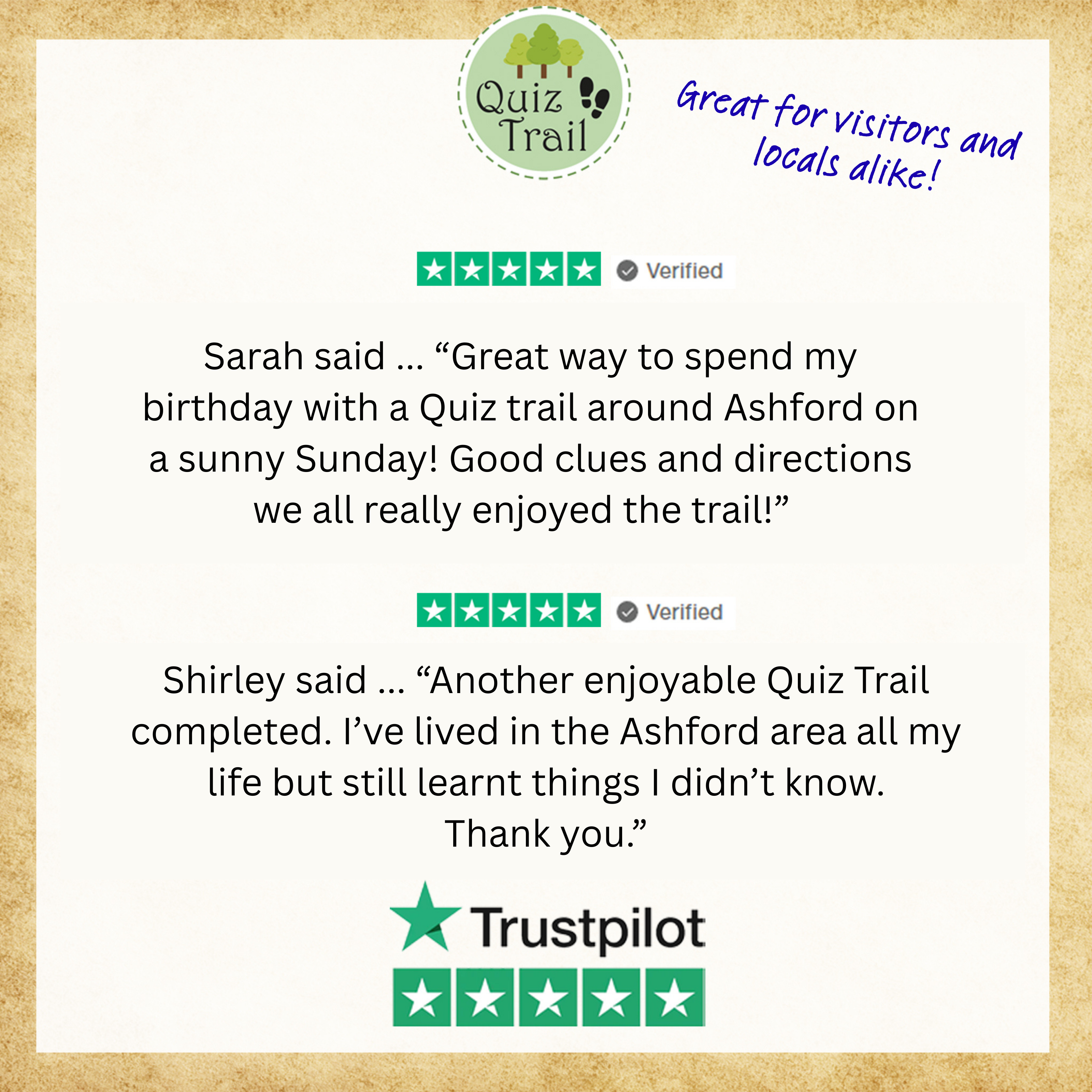 **NEW** Ashford Quiz Trail