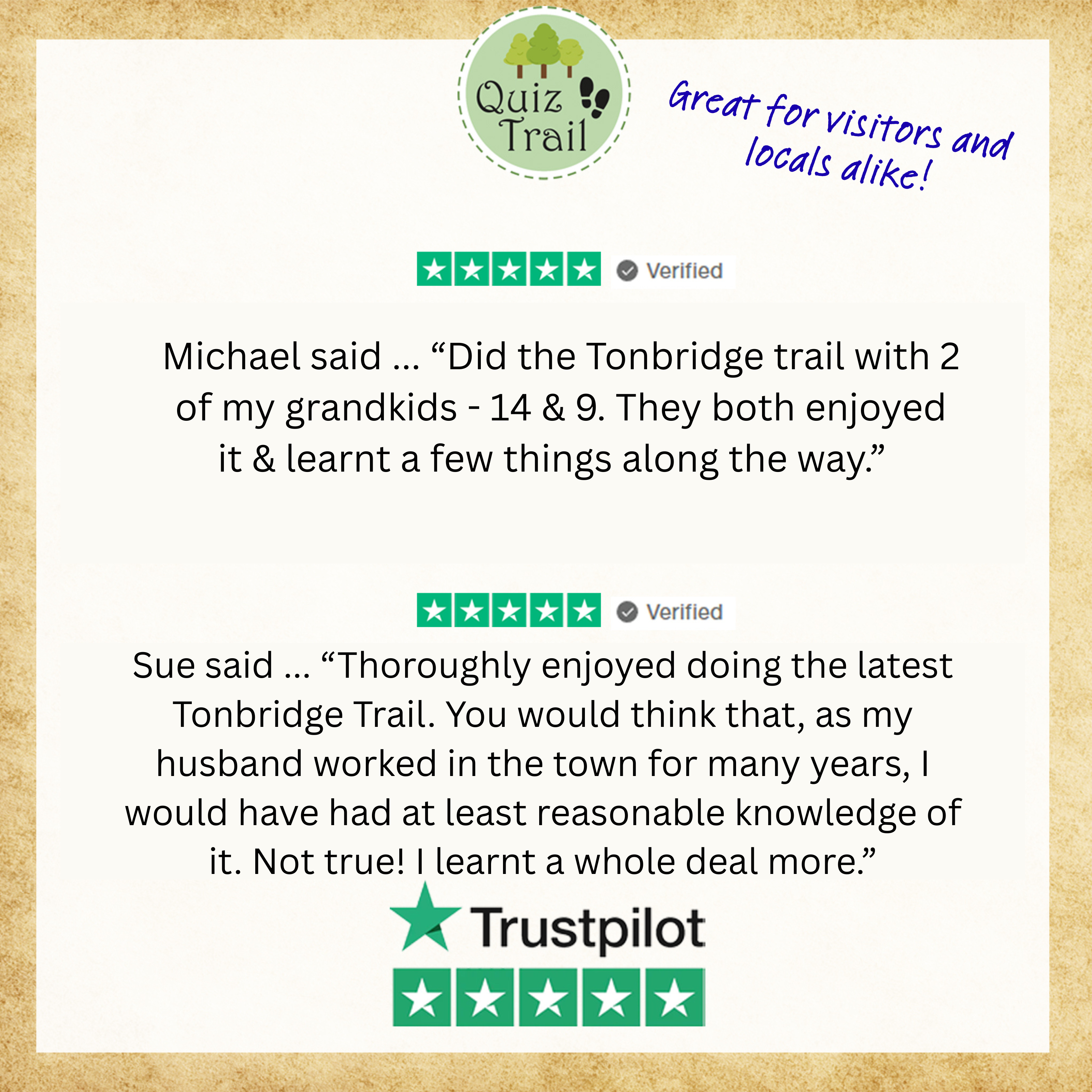 **NEW** Tonbridge Quiz Trail