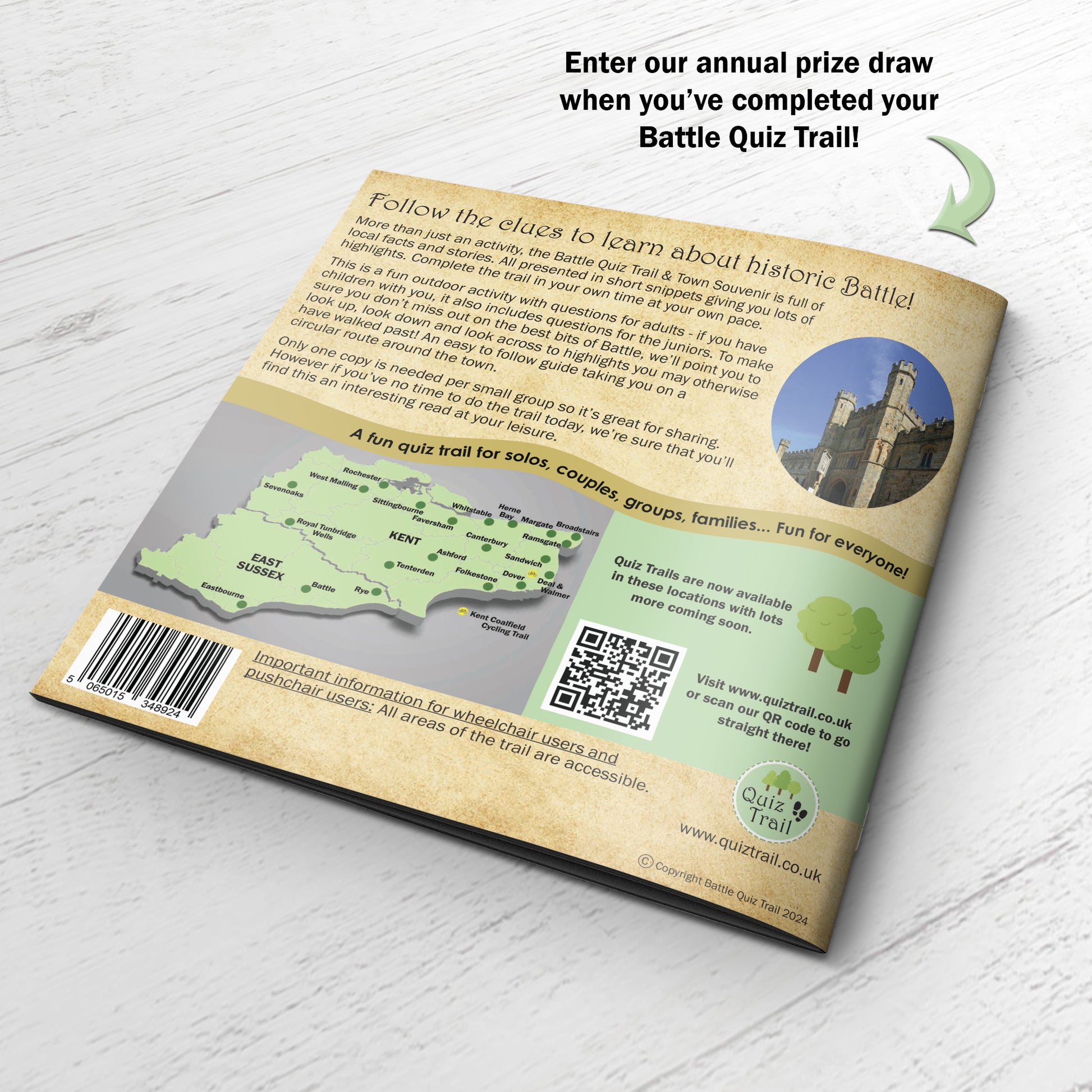Battle Quiz Trail Back Cover