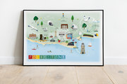 Folkestone - 'In The Spring Time' Art Print