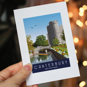 Canterbury A6 Greeting Card