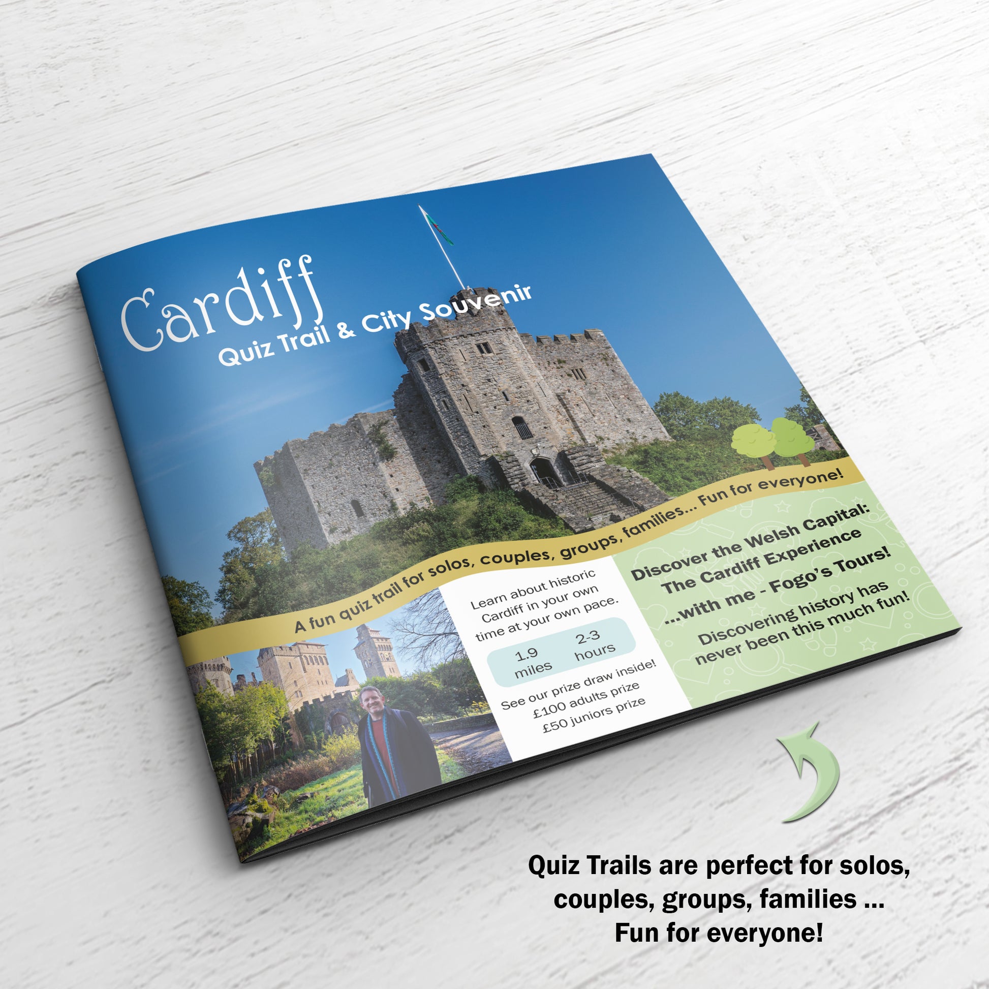 Cardiff Quiz Trail front cover