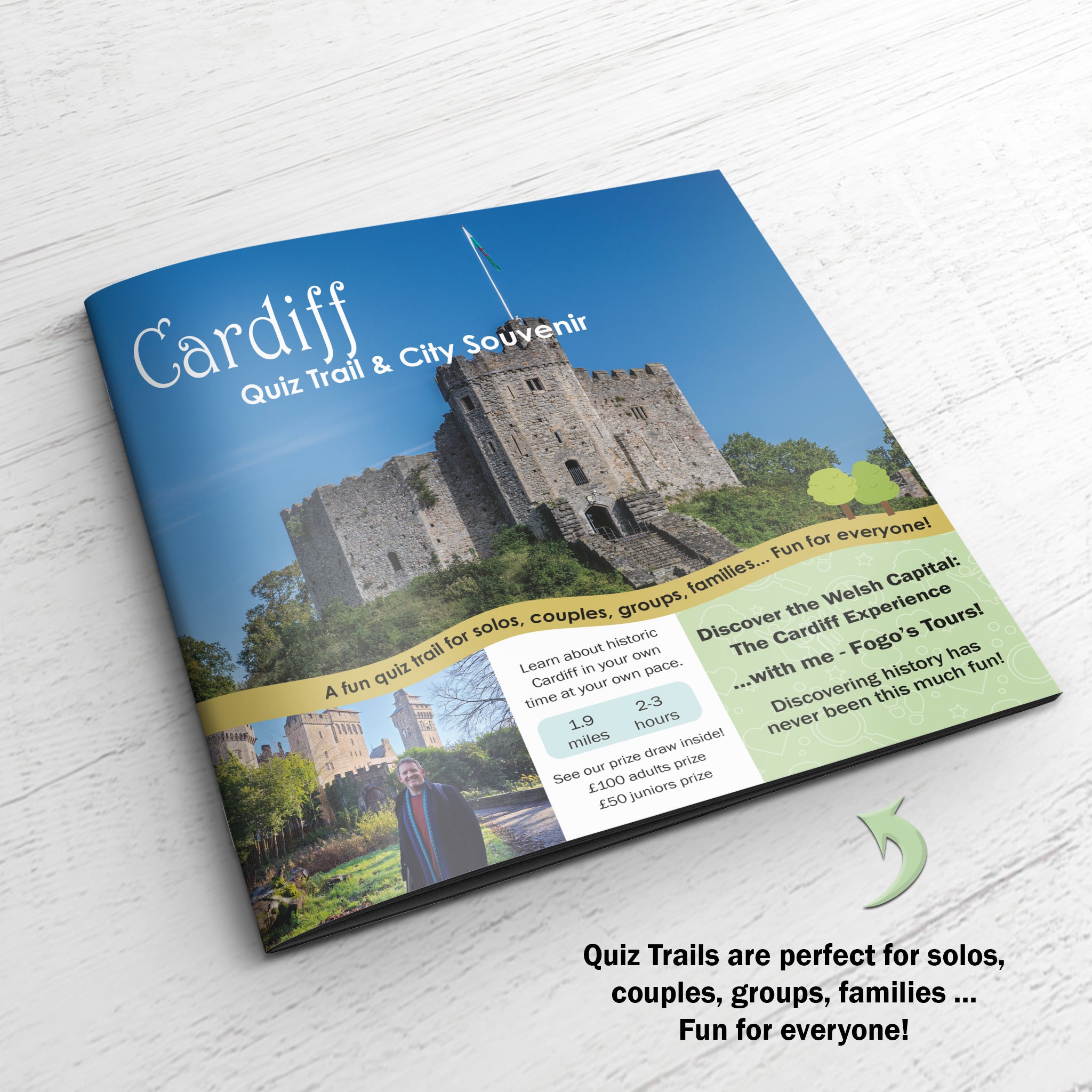 Cardiff Quiz Trail front cover