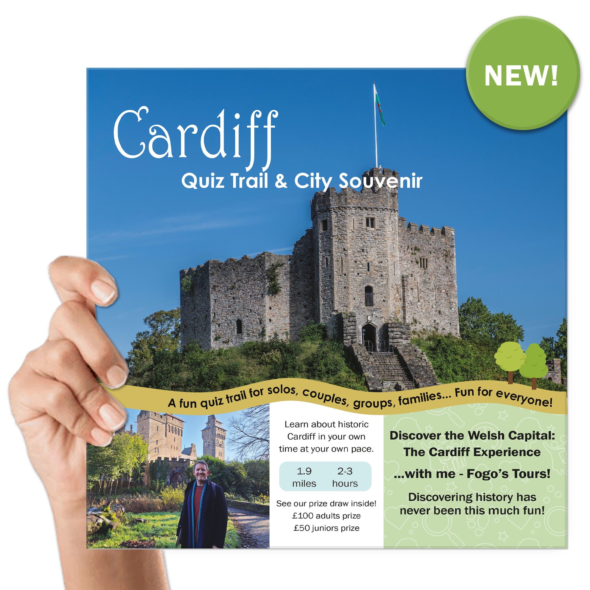 Explore Cardiff with the Cardiff Quiz Trail and City Souvenir!