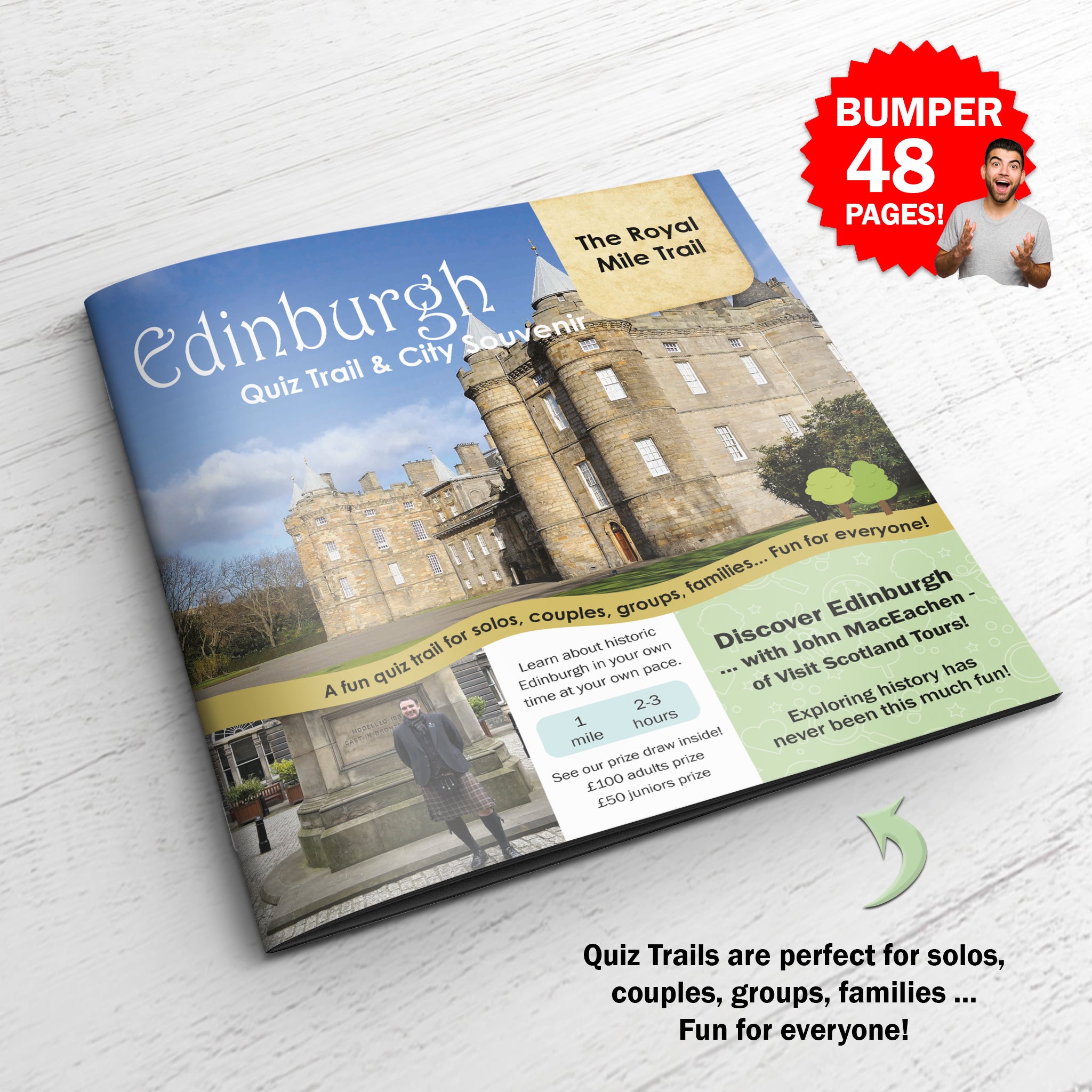 Edinburgh Quiz Trail - The Royal Mile Trail - Front Cover
