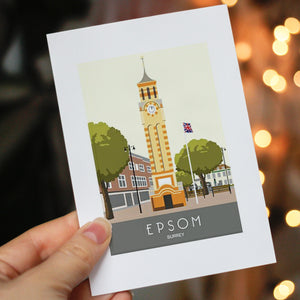 Epsom A6 Greeting Card