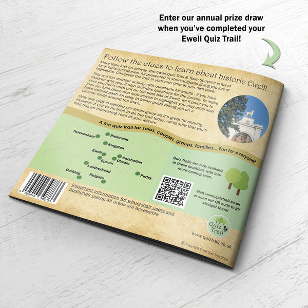 Load image into Gallery viewer, Ewell Quiz Trail Back Cover
