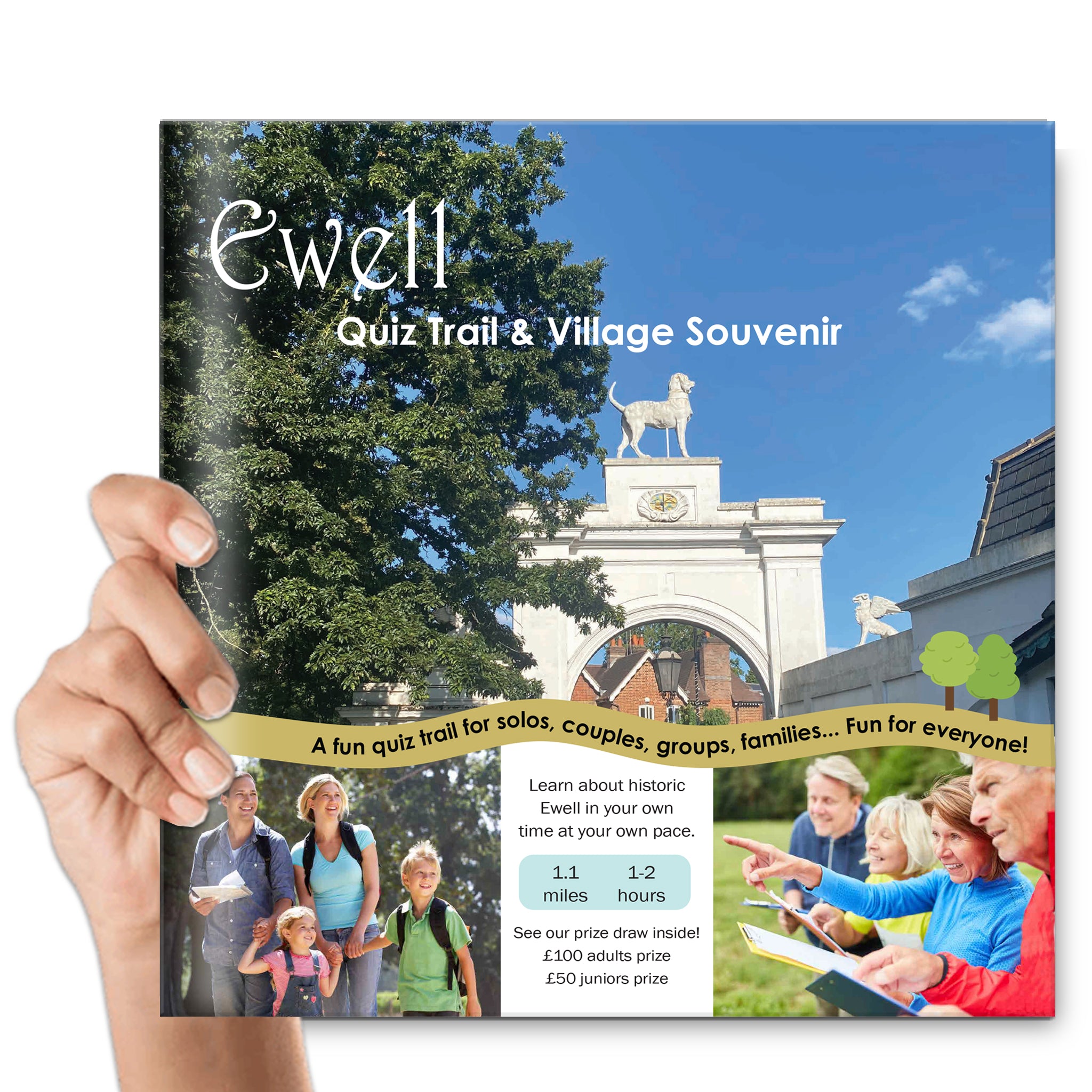 Explore Ewell in a new way with the Ewell Quiz Trail!