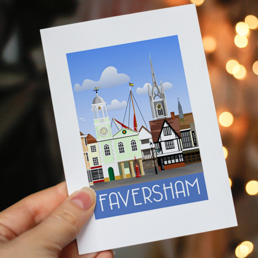 Faversham A6 Greeting Card