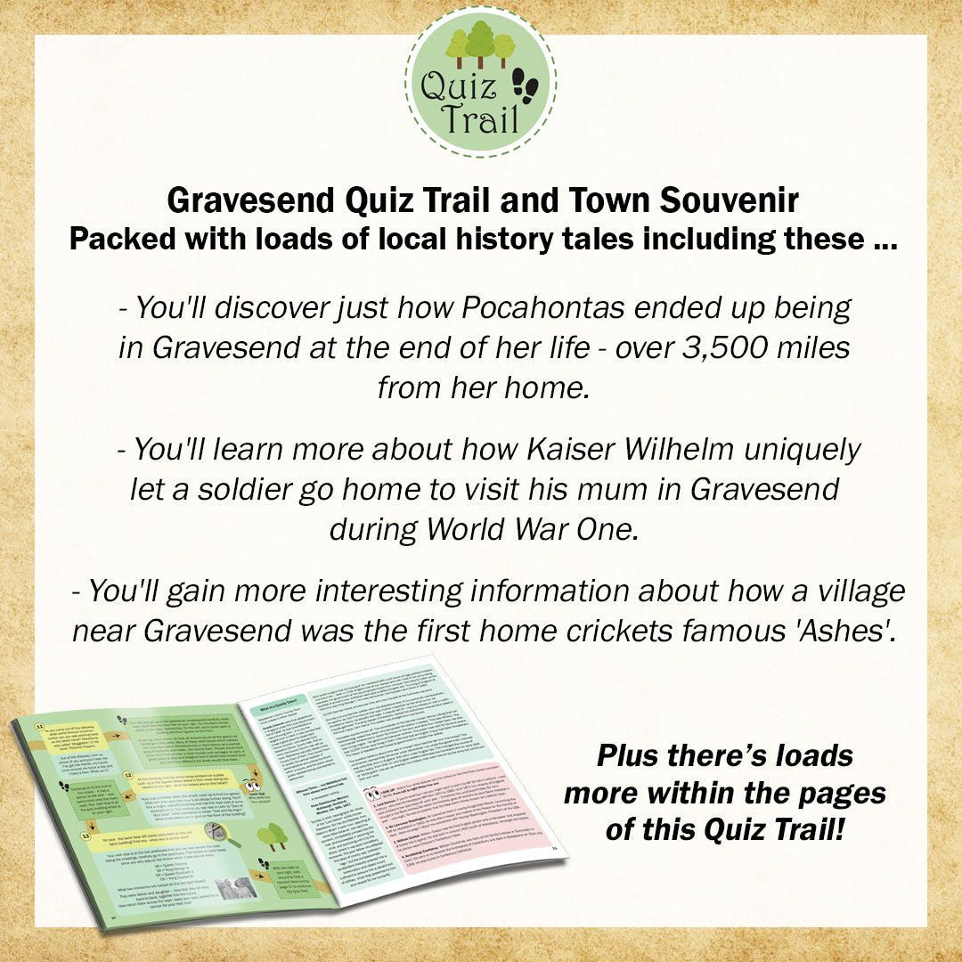 You'll discover so much with the Gravesend Quiz Trail!