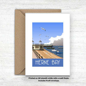 Herne Bay A6 Greeting Card
