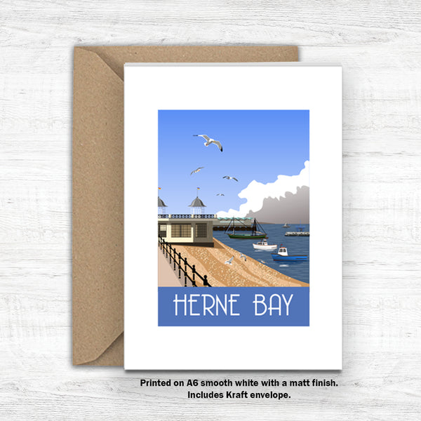 Load image into Gallery viewer, Herne Bay A6 Greeting Card
