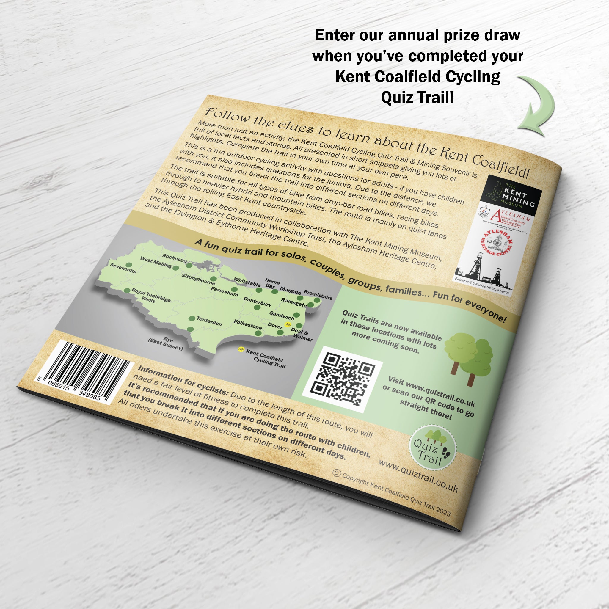Kent Coalfield Cycling Quiz Trail – Quiz Trail