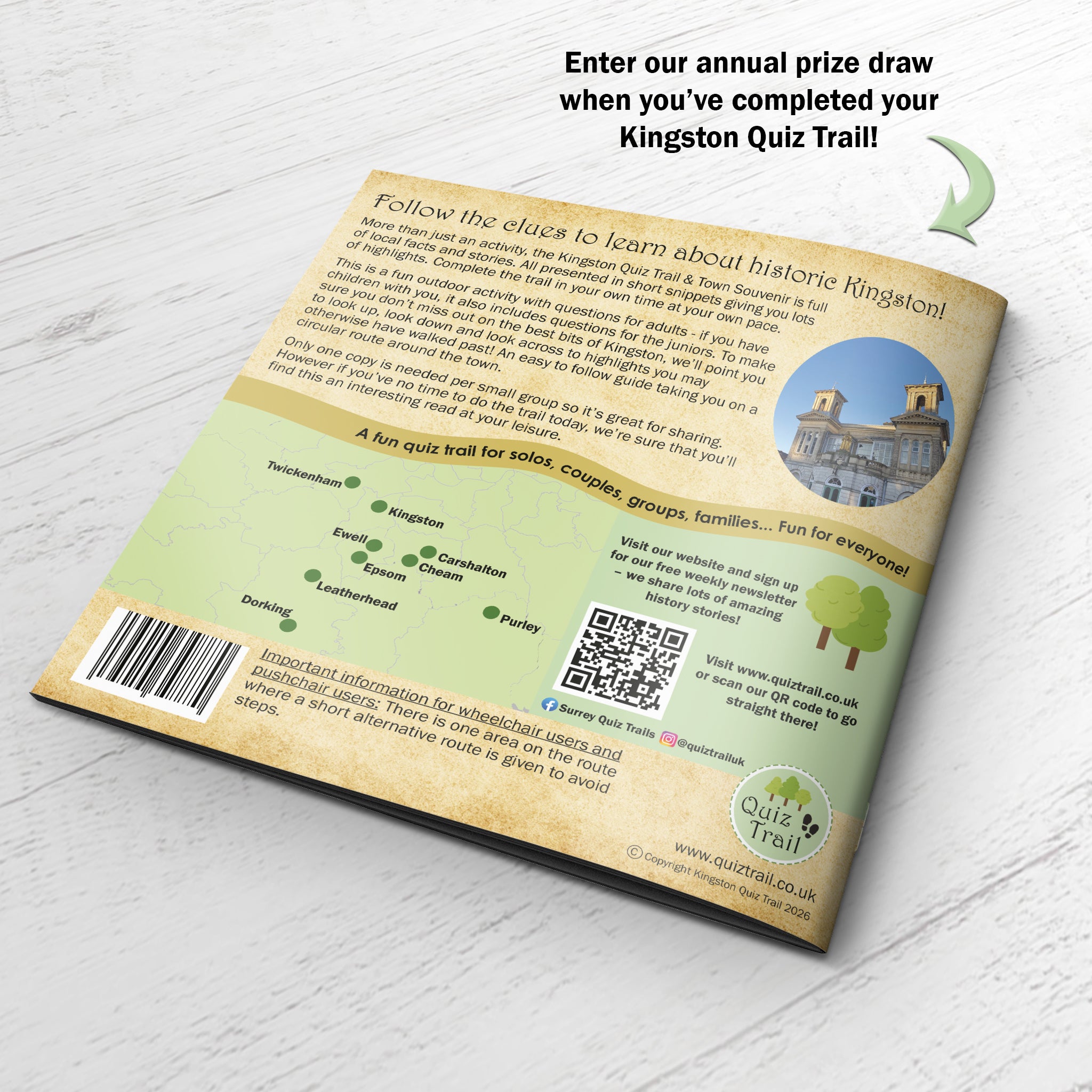 Kingston Quiz Trail Back Cover