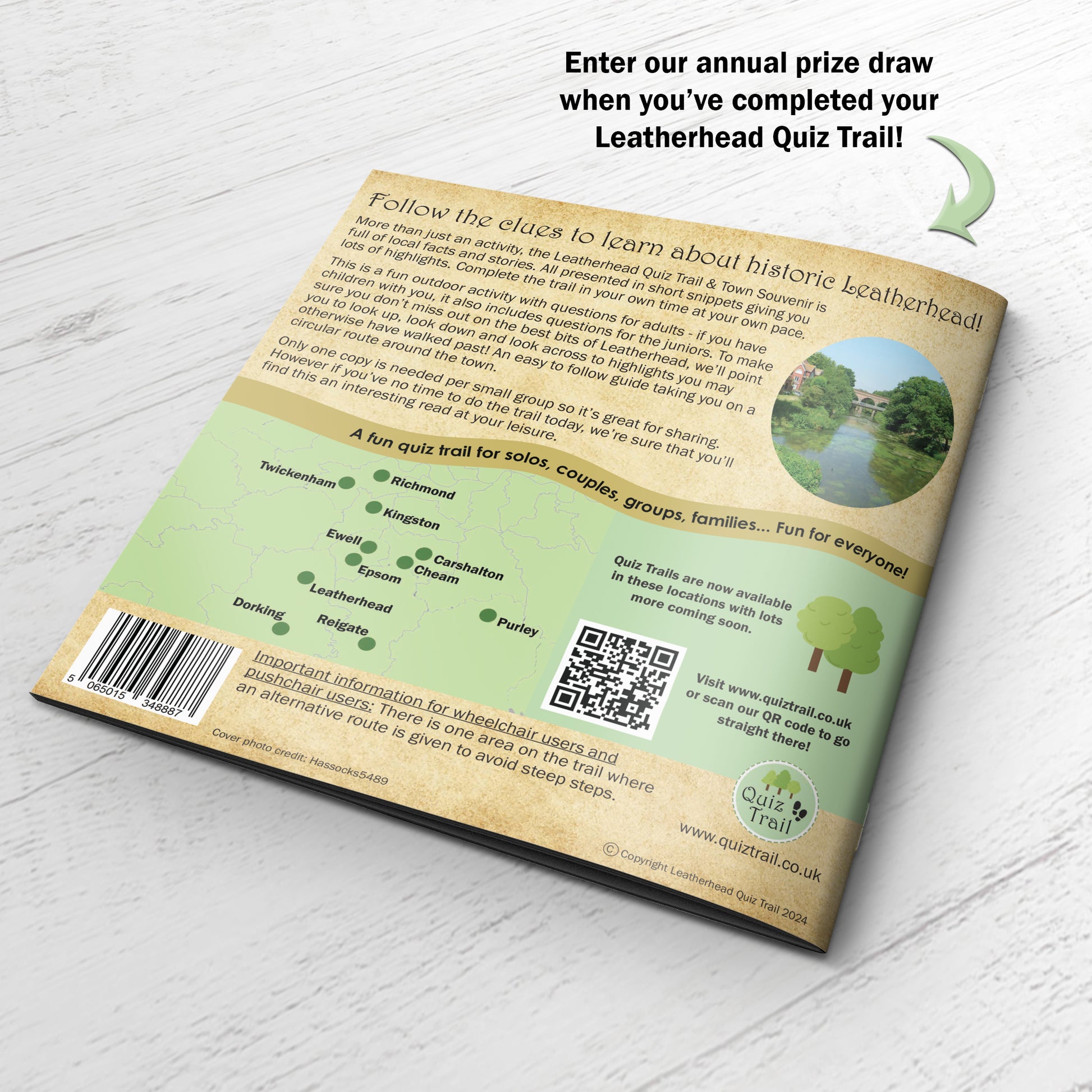 Leatherhead Quiz Trail Back Cover