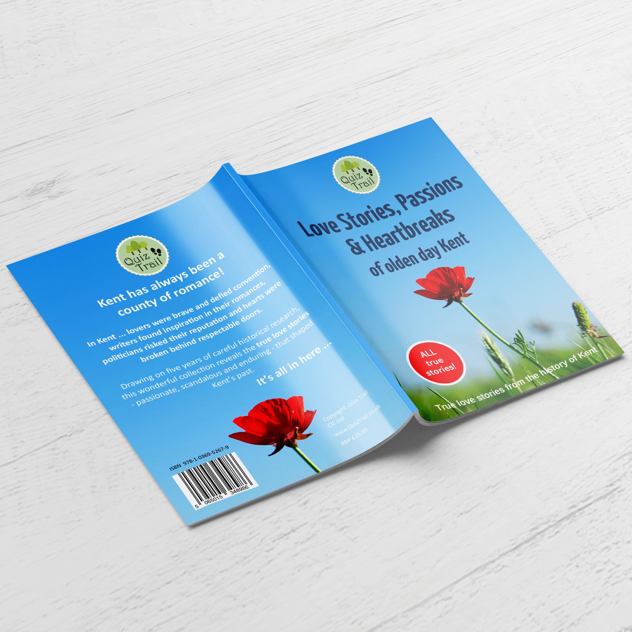 Love Stories, Passions and Heartbreaks of olden day Kent Book | Short Stories of Kent History