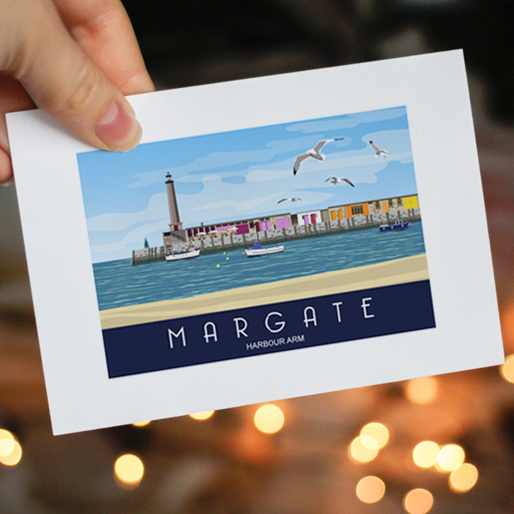 Margate A6 Greeting Card 