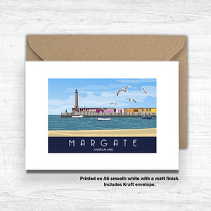 Margate A6 Greeting Card 