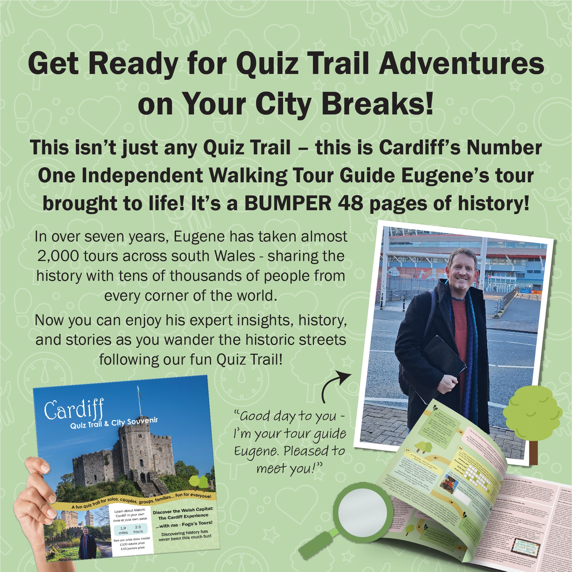 Get ready for your next adventure in Cardiff!