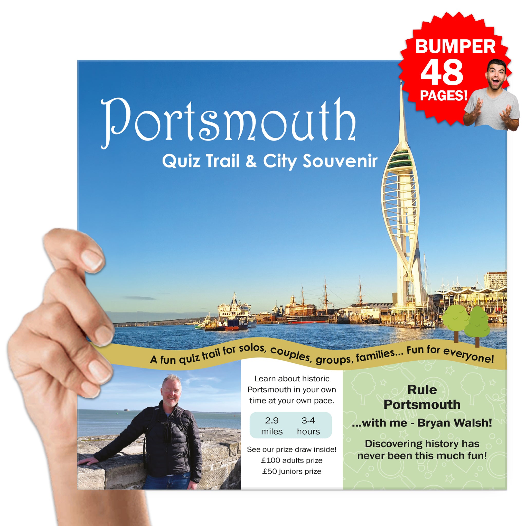 Explore Portsmouth with the Portsmouth Quiz Trail and City Souvenir! BUMPER 48 Pages!