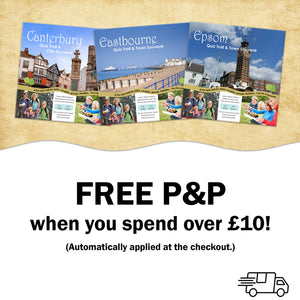 FREE P&P on orders over £10!