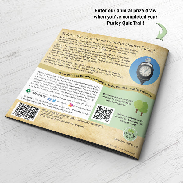 Load image into Gallery viewer, Purley Quiz Trail Back Cover
