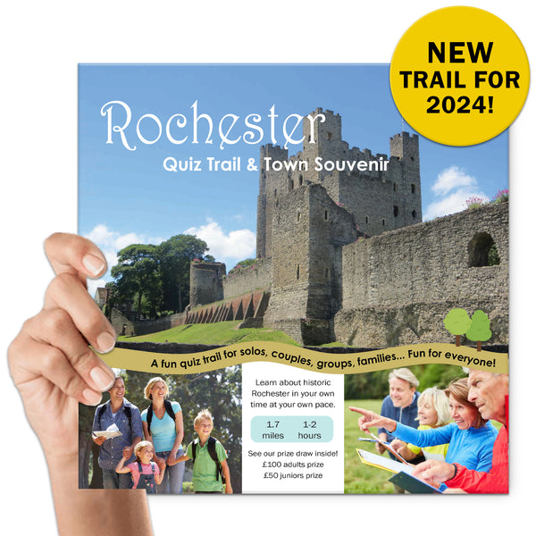 Load image into Gallery viewer, NEW Rochester Quiz Trail - NEW trail route and MORE history pages!
