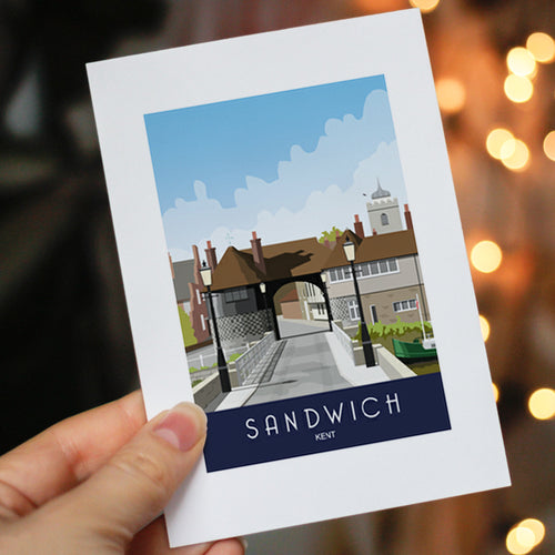 Sandwich A6 Greeting Card