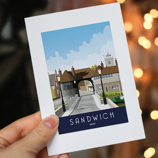 Load image into Gallery viewer, Sandwich A6 Greeting Card
